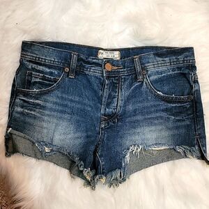 Free People Women's Size 26 Denim Shorts